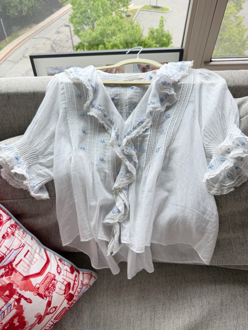 NEW Doen HETTIE HENRI TOP IN SALT XS - Picture 12 of 12